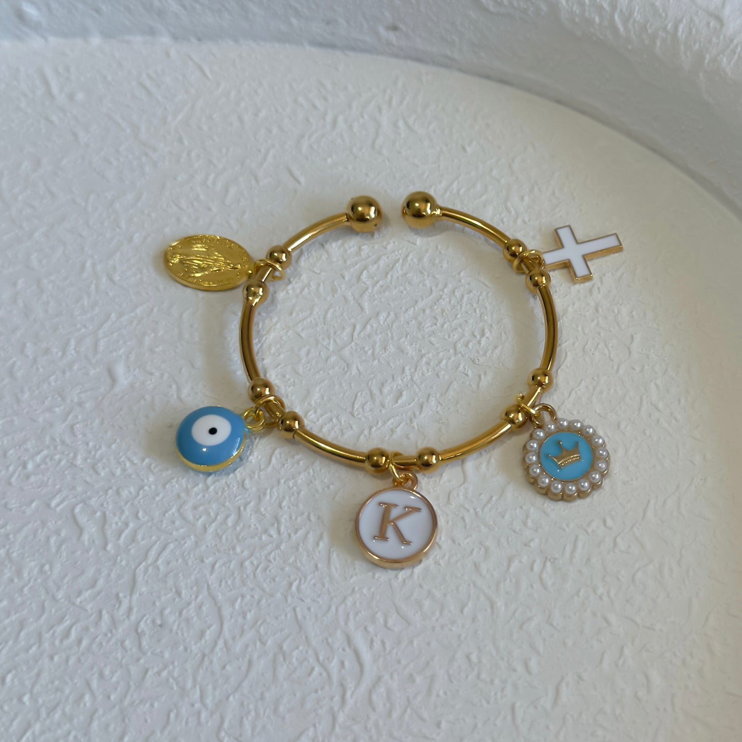 5 Charm Bangle (Including Charms)