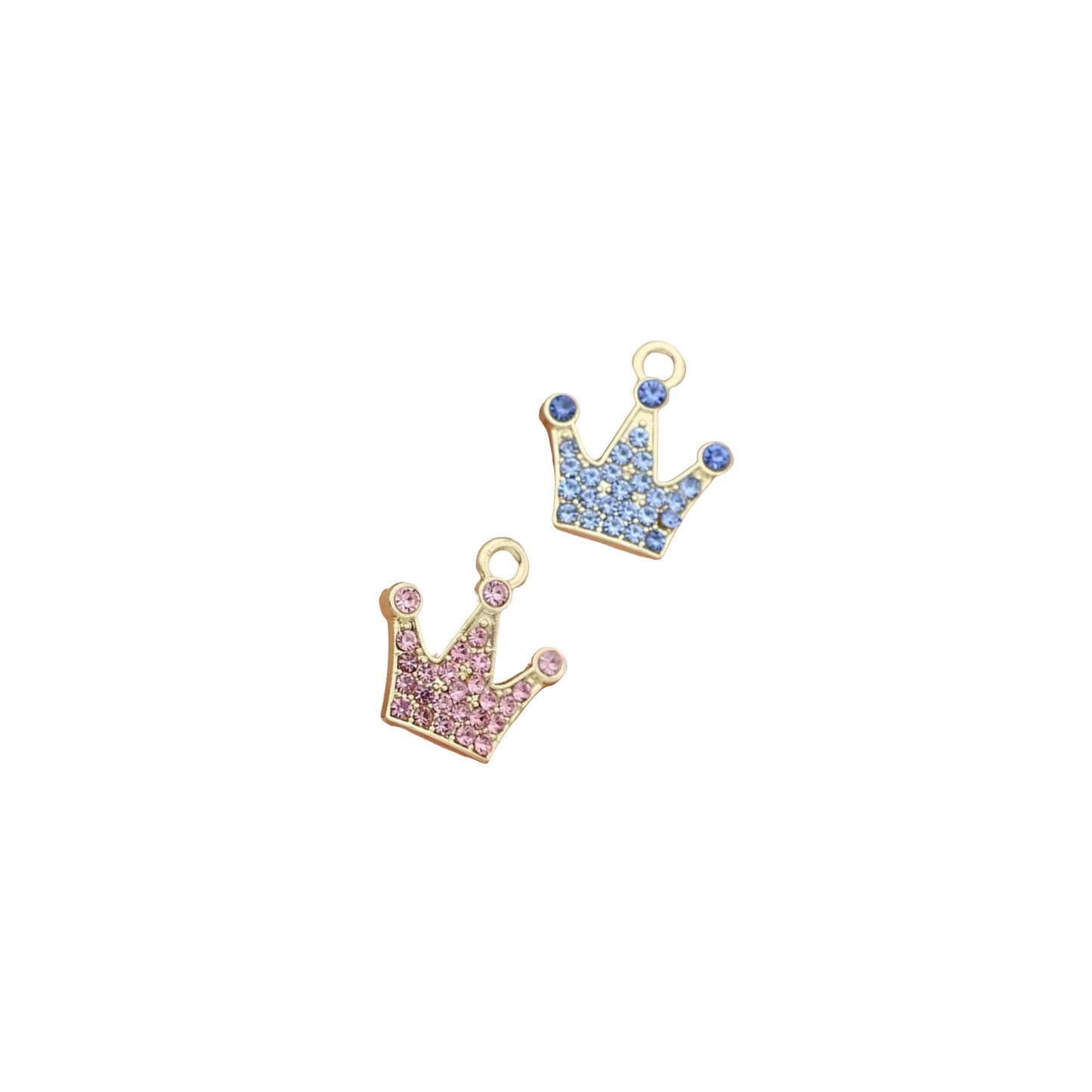Sparkly Crown Charm